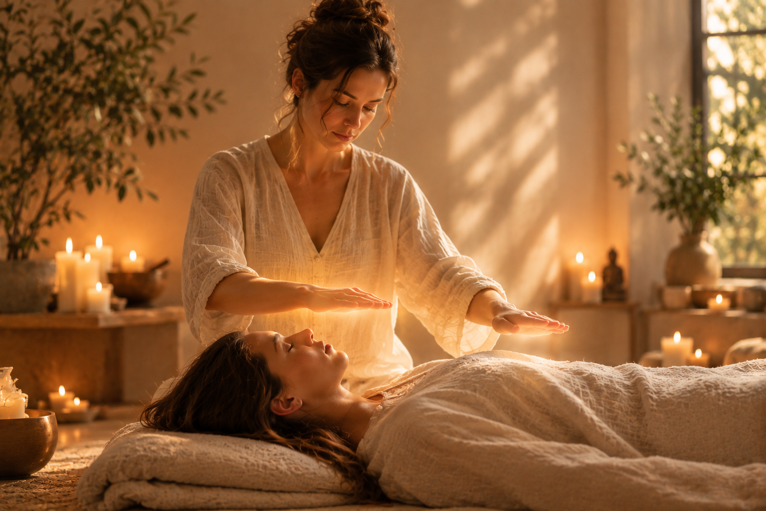 Foto van een Reformer Pilates les
